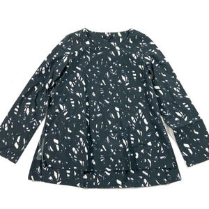 COS Cotton Printed Tunic Blouse